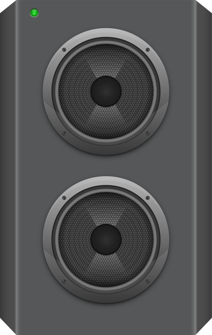 Sound System Speaker Illustration