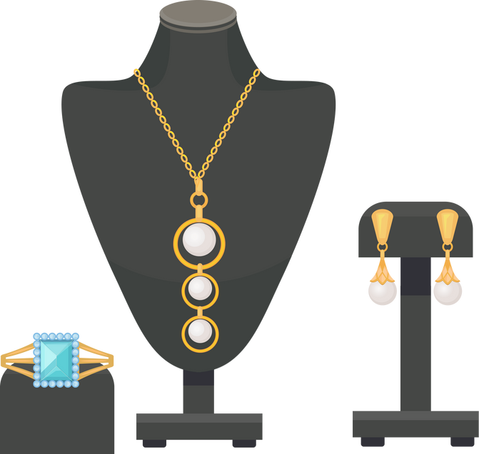 jewelry shop beauty items